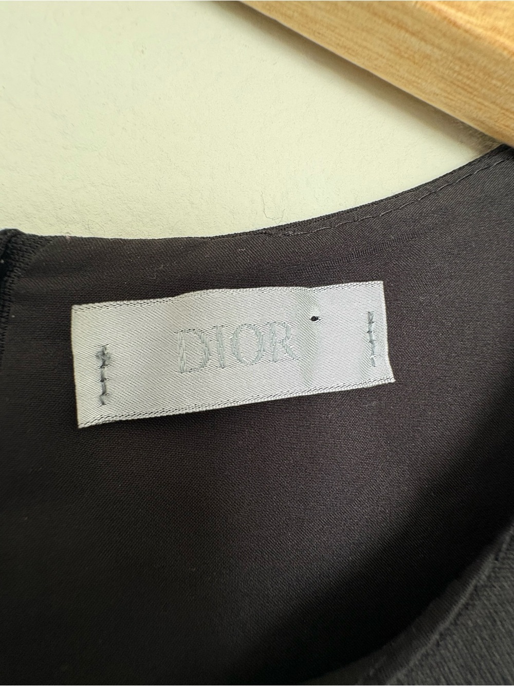 Dior Black Sleeveless Mini Dress - Picture 2 of 7